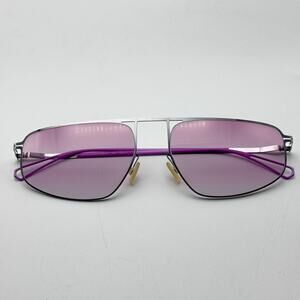 Mykita x Bernard Willhelm Sunglasses NAT C81 Col. 874 Chrome Aviator Frame 57mm